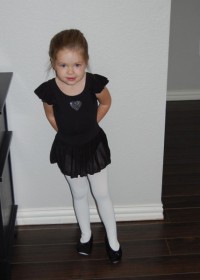 My ballerina granddaughter, Avery