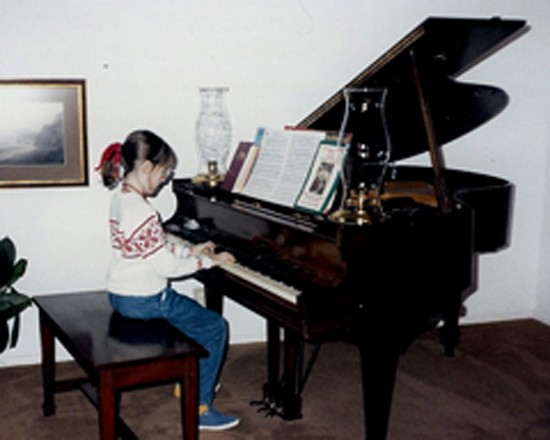 Lauren at the Piano