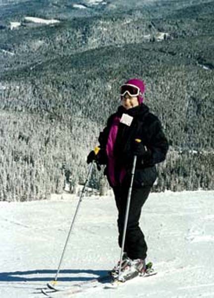 Lee on Skiis