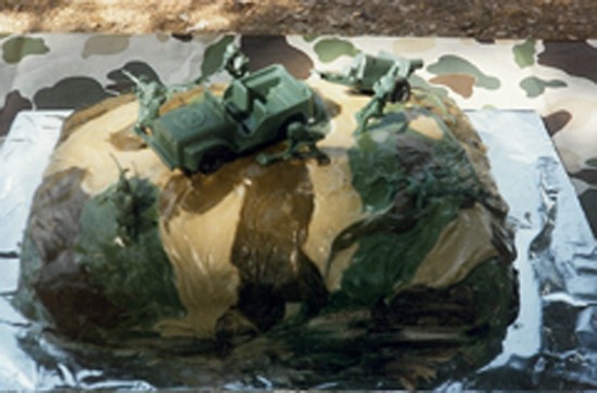 Camo Cake